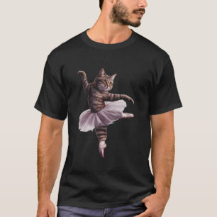 Ballet Ballet Dancer Cat T Shirt
