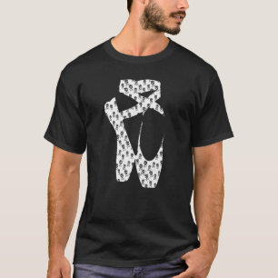 Ballet Ballet Dancer visar grafik Cute Baller T Shirt