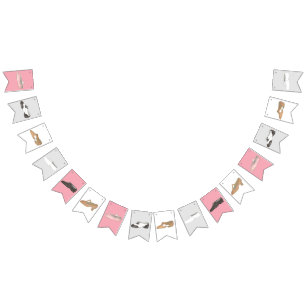 Ballet Ballet Jazz Tap Lyrical Acro-teckendansskor Vimplar