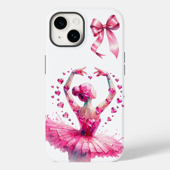 Ballet Ballet med Ballet Dancing Art Phone (Baksida)