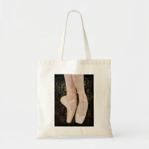 Ballet Ballet Toe Shoes - Black Rosa Guld Tygkasse