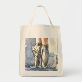 Ballet Ballet Tote Bag Tygkasse