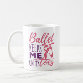 Ballet Behållor mig på mina leksaker Ballerina Dan Kaffemugg