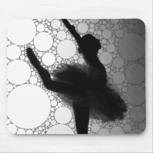 Ballet Black White Dancing Ballerina Musmatta