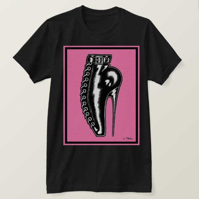 Ballet Boot T Shirt (Design framsida)