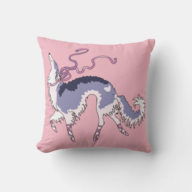 Ballet Borzoi Rosa Kudde (Framsida)