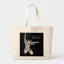 "Ballet" Canvas Tote