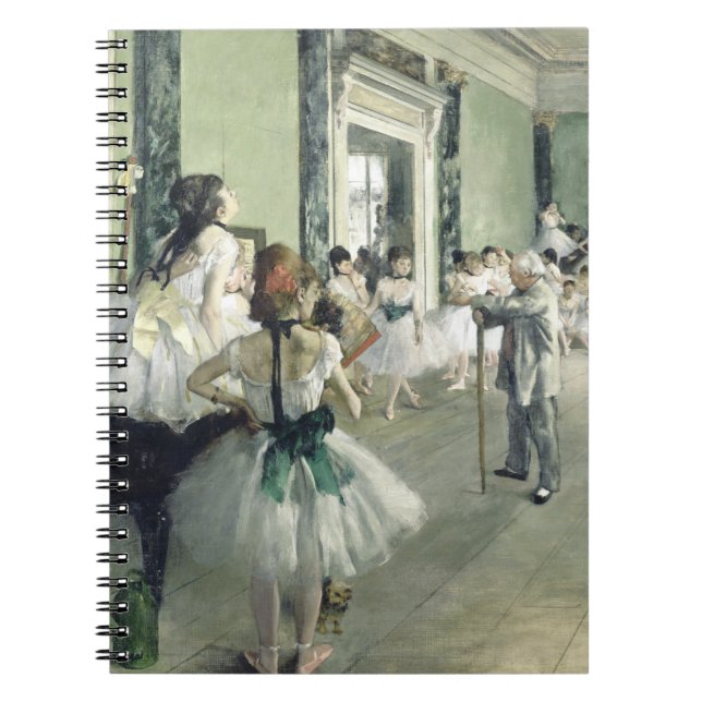 Ballet Class Edgar Degas Anteckningsbok (Framsidan)