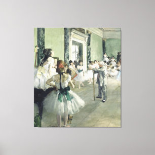 Ballet Class Edgar Degas Canvastryck
