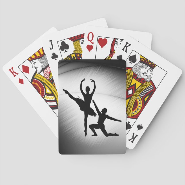 Ballet Couple Dance Casinokort (Baksidan)