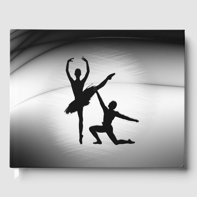 Ballet Couple Dance Gästböcker (Framsida)