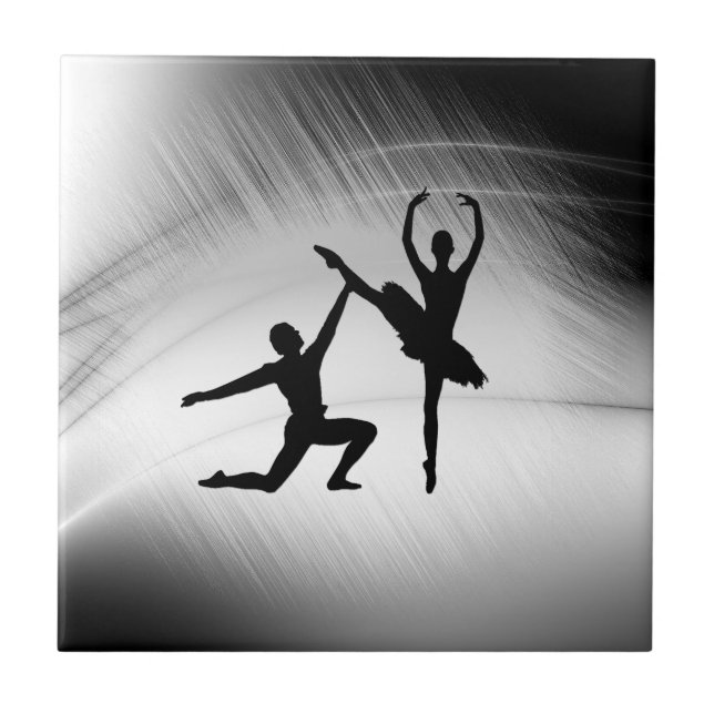 Ballet Couple Dance Kakelplatta (Framsidan)