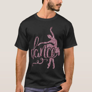 Ballet Dance Ballerina Women Girls Kids T Shirt