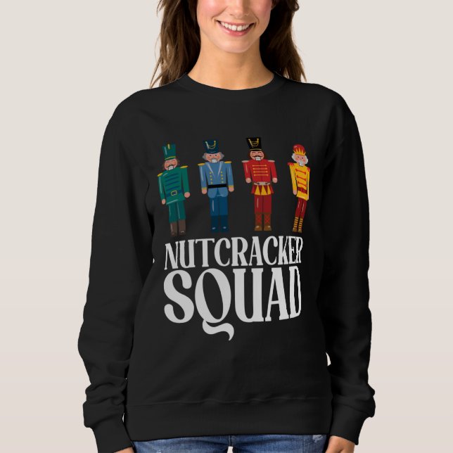 Ballet Dance Matching Family Christmas Nutcracker  T Shirt (Framsida)