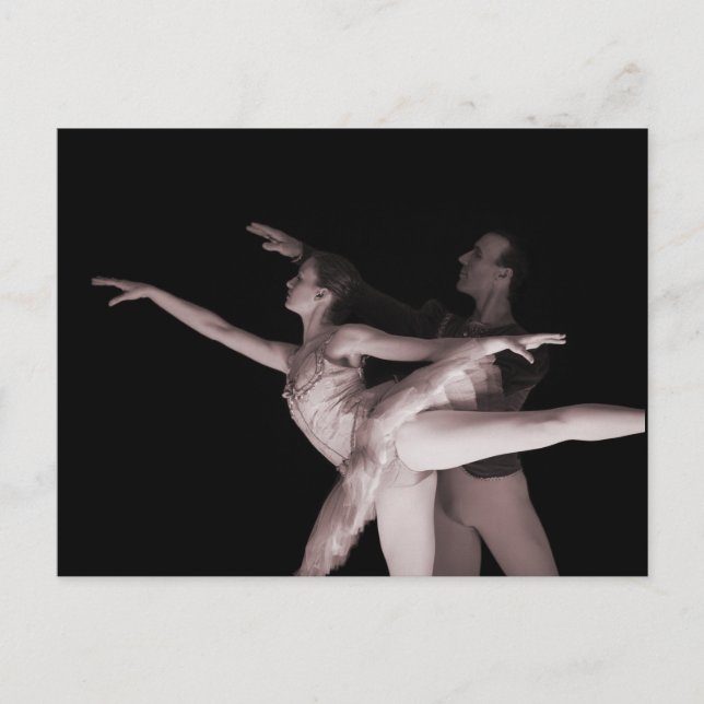 Ballet - Dance Partners 2 - Red Vykort (Framsida)
