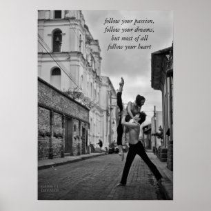 Ballet Dance Poster av Gabriel Davalos