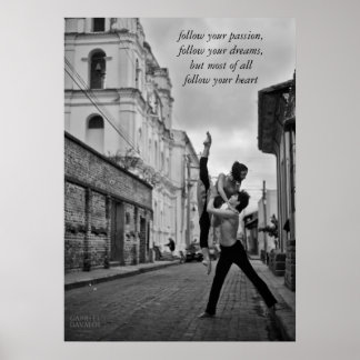 Ballet Dance Poster av Gabriel Davalos