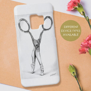 Ballet Dance Scissors Ballerina Surreal Elegant