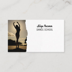 Ballet Dance Visitkort
