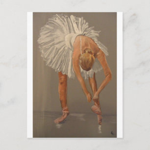 Ballet dancer 1 vykort