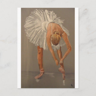 Ballet dancer 1 vykort