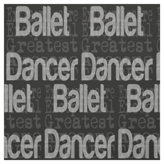Ballet Dancer Extraordinaire Tyg (Provkarta)