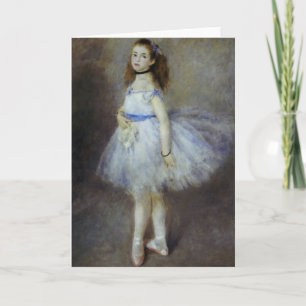 Ballet Dancer från Pierre Renoir, Vintage Fine Art Kort
