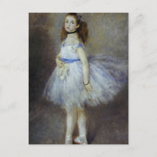 Ballet Dancer från Pierre Renoir, Vintage Fine Art Vykort