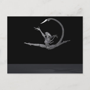 Ballet Dancer från Rymden Vykort