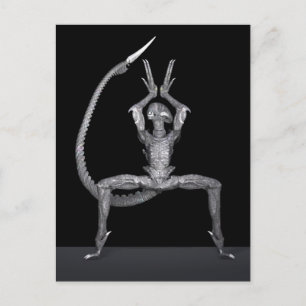 Ballet Dancer från Rymden Vykort
