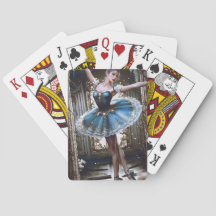 Ballet Dancer i Blue Tutu