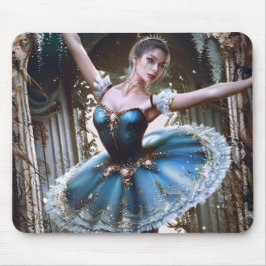 Ballet Dancer i Blue Tutu Musmatta