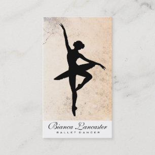 Ballet Dancer II/Struktur Visitkort