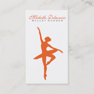 Ballet Dancer II Visitkort