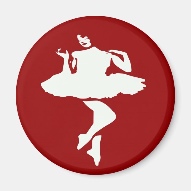 Ballet Dancer Magnet (Framsidan)