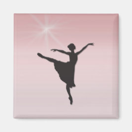 Ballet dancer magnet