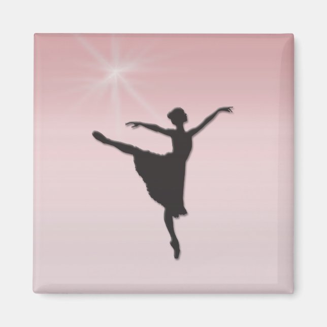 Ballet dancer magnet (Framsidan)