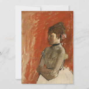 Ballet Dancer med Arm korsat Edgar Degas