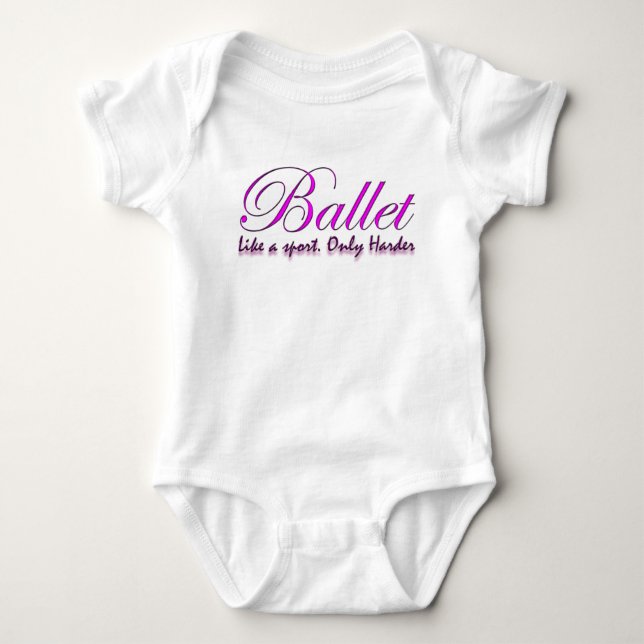 Ballet Dancer Merchandise Tee Shirt (Framsida)