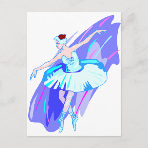 Ballet Dancer Merchandise Vykort
