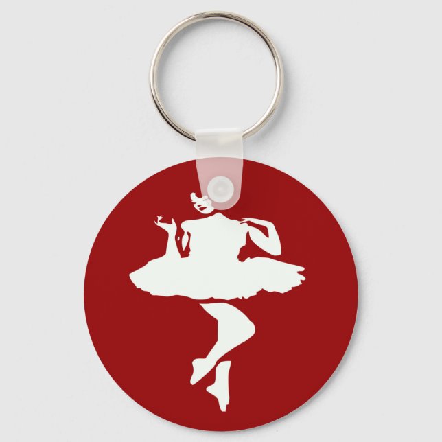 Ballet Dancer Nyckelring (Framsida)