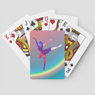 Ballet Dancer och Rainbow Casinokort