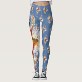 Ballet Dancer Personalize Ballerina Leggings
