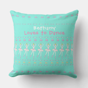 Ballet Dancer Personlig Cushion Kudde