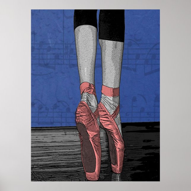 Ballet Dancer Poster (Framsidan)