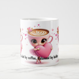 Ballet Dancer Quote Coffee Mug Jumbo Mugg