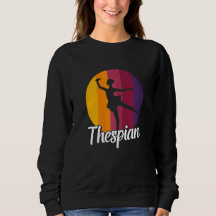 Ballet Dancer Thespian Ballerina Womens Girls T Shirt