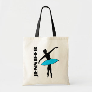 Ballet Dancer Tutu Ballerina Dance Class Blue Tygkasse