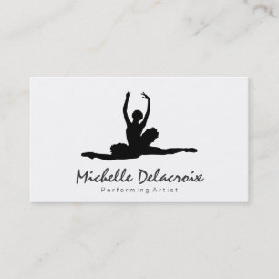 Ballet Dancer Visitkort