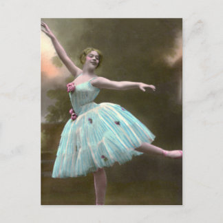 Ballet Dancer Vykort